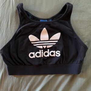 Adidas Black Sports Top